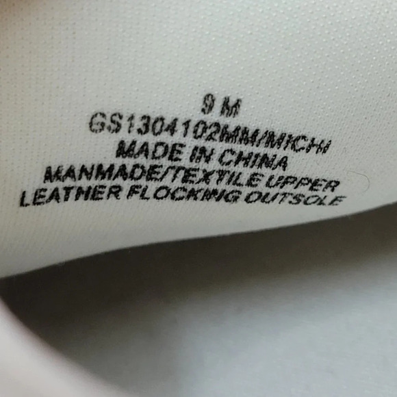 MIA Womens 9 Fashion Sneakers Cream Natural Casual Tennis Shoe Athleisure Cute - Picture 7 of 11